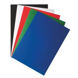 Pack of 100 deluxe covers for binding machine, colour