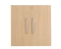 Set of 2 low doors - classic colours