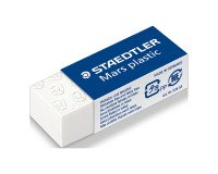 Pack of 6 mini plastic erasers Staedtler + 3 free