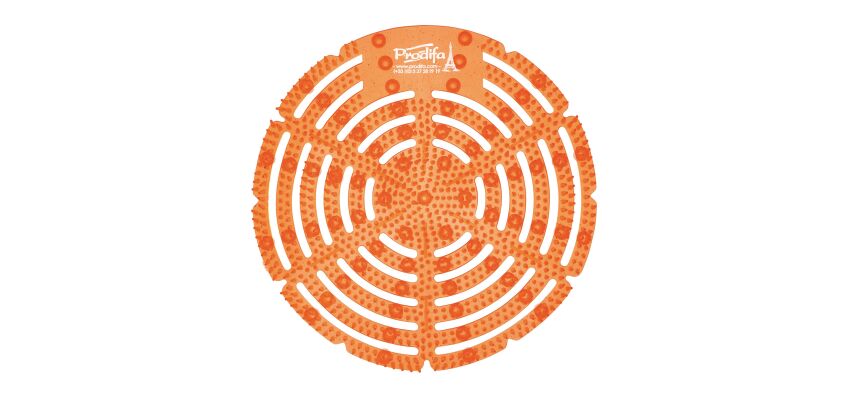 Box of 10 anti-splash urinal deodorizer mats