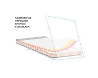Talonarios A4 triplicados personalizables