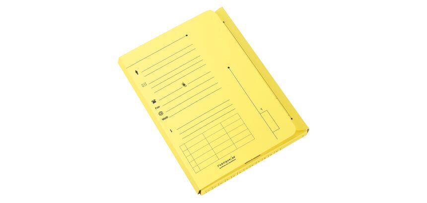 Chemise index kraft L'Oblique AZ 23,5 x 31,5 cm - Paquet de 25