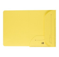 Chemise index L'Oblique AZ OXFORD 23,5 x 31,5 cm couleurs assorties pastels - Paquet de 25