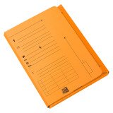 Pack of 25 index folders, salmon