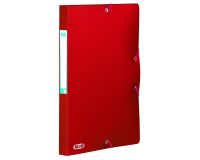 Elastic box files, polypropylene, back 2.5 cm, colour