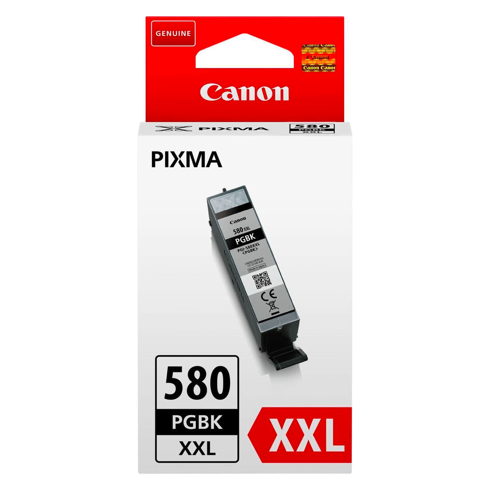 Cartouche Canon PGI 580 très haute capacité noire pour imprimante jet  d'encre sur