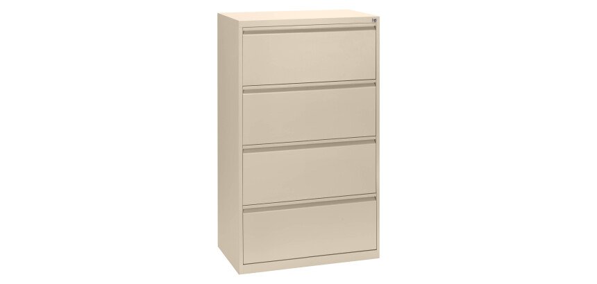 Crédence monobloc Pro G. 4 tiroirs L 80 cm