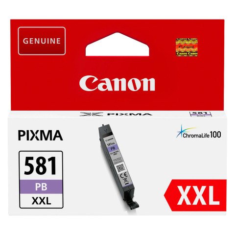 Canon CLI-581 XXL cartucho original cian foto muy alta capacidad (800 páginas)