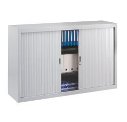 Armoire basse à rideaux démontables Largeurs spécifiques 100 x 160 cm unicolore