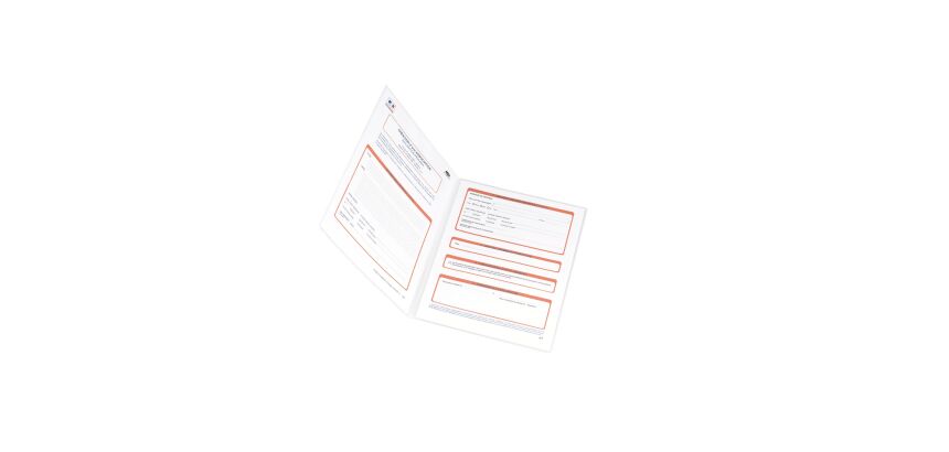 Étui de protection A4 2 volets