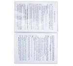 Étui de protection Oxford - A4 - 2 volets