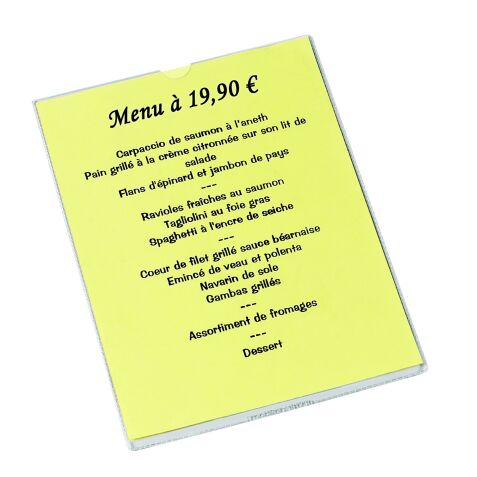 Étui de protection Oxford - A4 - 1 volet