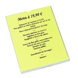 Étui de protection Oxford - A5 - 1 volet