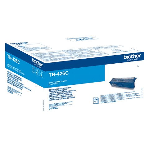 Brother TN426 tóner original cian de muy alta capacidad (6500 páginas)
