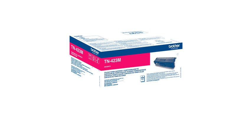 Toner Brother TN423 couleurs séparées haute capacité pour imprimante laser