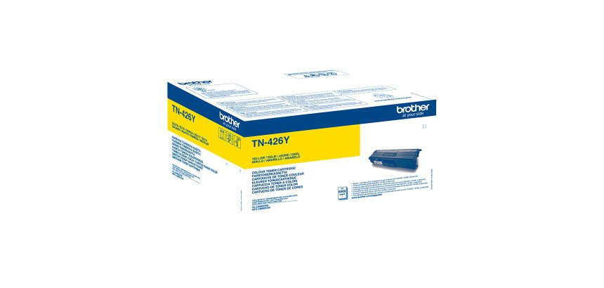 Toner Brother TN426 couleurs séparées très haute capacité pour imprimante laser