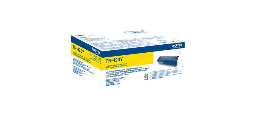 Toner Brother TN423 couleurs séparées haute capacité pour imprimante laser
