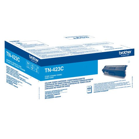 Toner Brother TN423 couleurs séparées haute capacité pour imprimante laser