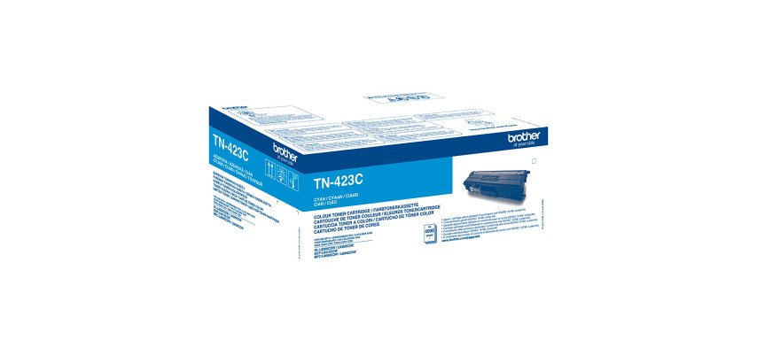 Toner Brother TN423 couleurs séparées haute capacité pour imprimante laser