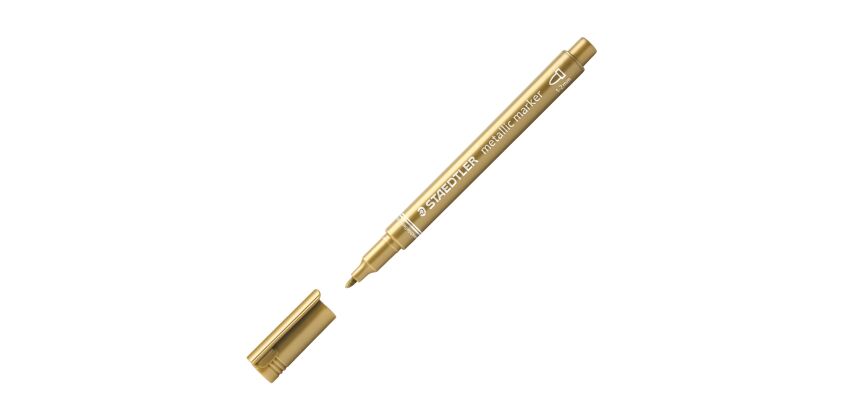 Marqueur Staedtler Metallic pointe ogive fine 2,7 mm