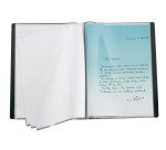 Protege-documentos 10 fundas Bruneau - negro