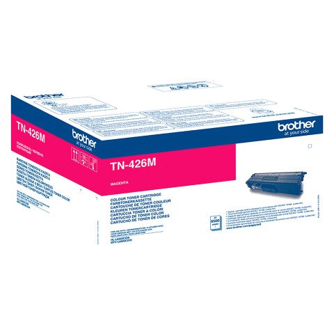 Brother TN426 tóner original magenta de muy alta capacidad (6500 páginas)