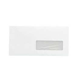 Sobres 115 x 225 mm con ventana 90 g Bruneau - Caja de 500
