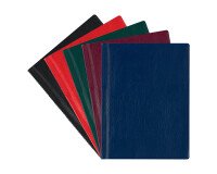 Schutzabdeckungen für Dokumente Bruneau PVC matt A4 10 Hüllen - Schwarz