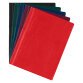 Ondoorzichtige documentbeschermers Bruneau PVC A4 20 hoesjes geassorteerde kleuren