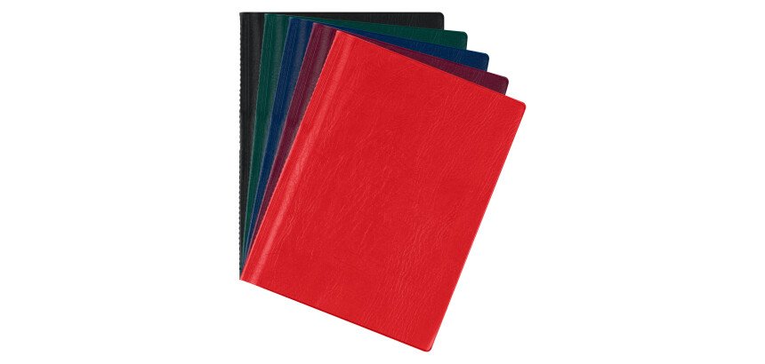 Protège-documents Bruneau PVC opaque A4 20 pochettes - 40 vues couleurs assorties