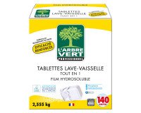 Tablettes lave-vaisselle citron Arbre Vert - Seau de 140 tablettes