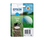 Epson 34 Cartucho Original colores separados Cian, Magenta, Amarillo (300 páginas)