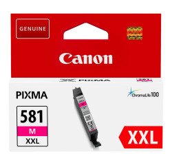 Cartouche Canon CLI581 très haute capacité couleurs séparées pour imprimante jet d'encre