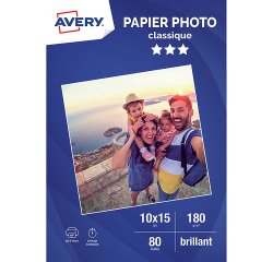 Avery Photo Paper 10 x 15 cm 180 g - 80 Sheets
