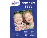 Avery Photo Paper Glossy Finish 10 x 15 cm 230 g - 50 Sheets