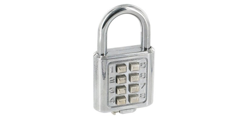 Padlock with key