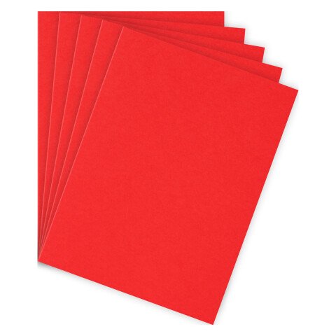 Subcarpetas papel A4 80 g colores vivos Bruneau Paquete de 100 color rojo