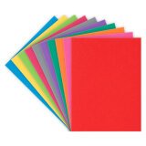 Subcarpetas papel A4 80 g colores vivos Bruneau Paquete de 100