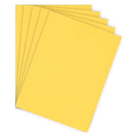 Subcarpetas papel A4 80 g colores vivos Bruneau Paquete de 100 color amarillo