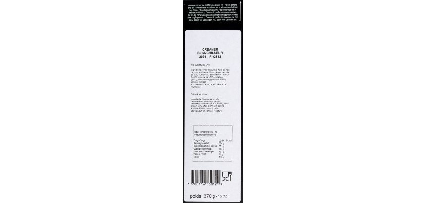 Lait whitener cartouche Cupeo Box - pour machine Jede