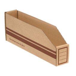 Cardboard storage boxes 300x50x110 mm (1,6 litre)