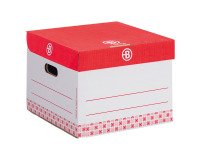 Contenedor de archivo para A4 cartón Mini Bruneau  para 4 cajas Colores