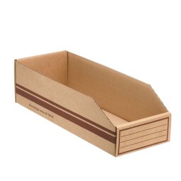 Cardboard storage boxes 400x150x110 mm (6,6 liters)