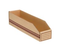 Cajas para almacenamiento de cartón. 4,4 L. An. 10 x Fond. 40 x Alt. 11 cm.