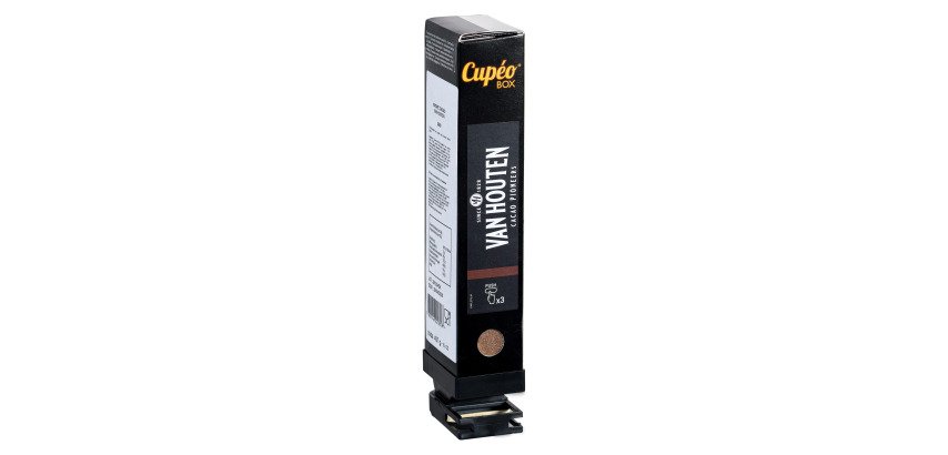 Cartouche de chocolat Cupeo Box Royalcao - Pour machine JEDE Xpress