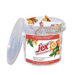 Nettoyant surodorant multi-usages Jex Professionnel agrumes - Seau de 100 doses