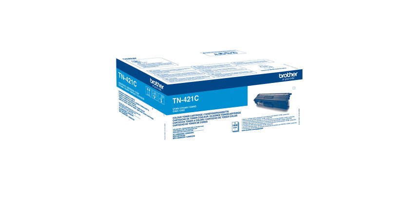 Toner Brother TN421 couleurs séparées pour imprimante laser