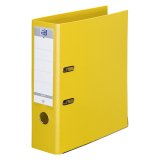 Classeur à levier plastifié Oxford A4 - Dos 8 cm jaune