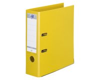 Classeur à levier plastifié Oxford A4 - Dos 8 cm jaune