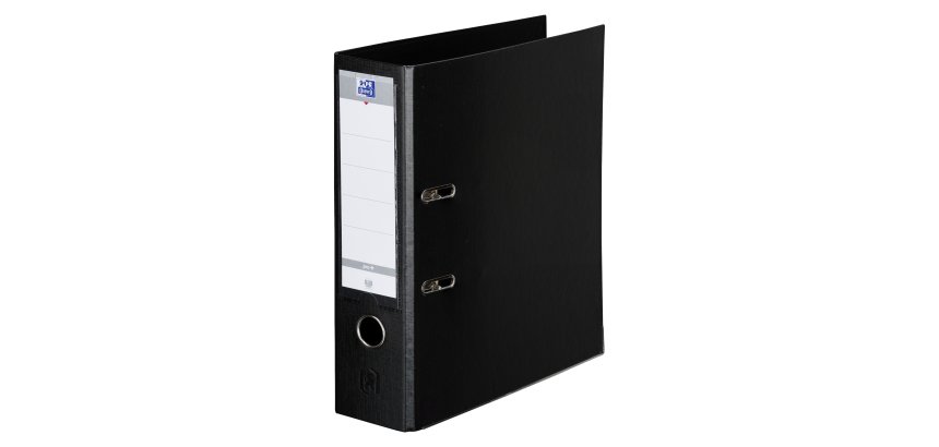 Classeurs à levier plastifiés Oxford couleurs variés - dos 8 cm 